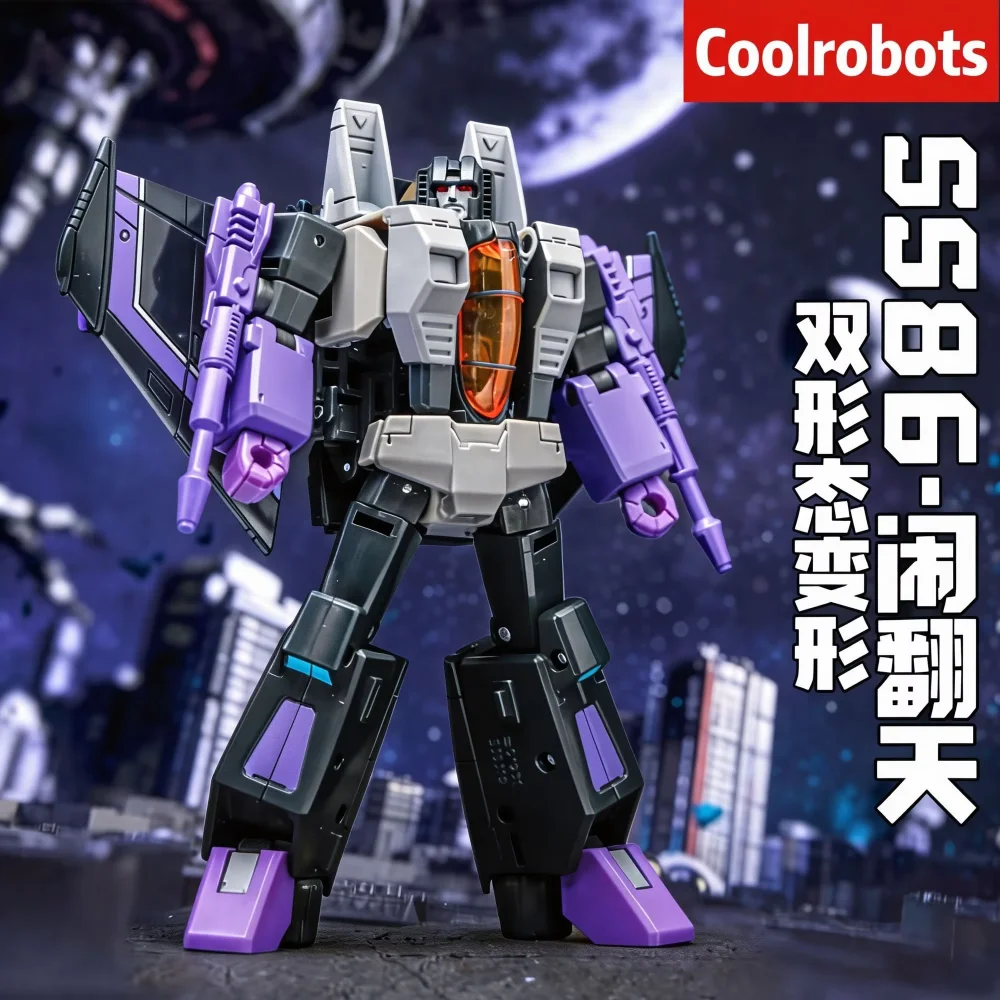 Pre-sale MegSnake TOHO SS86 KO JCS-003 Skywarp Seekers Transforming Robot Collectible Action Figure Desktop Decor Gifts