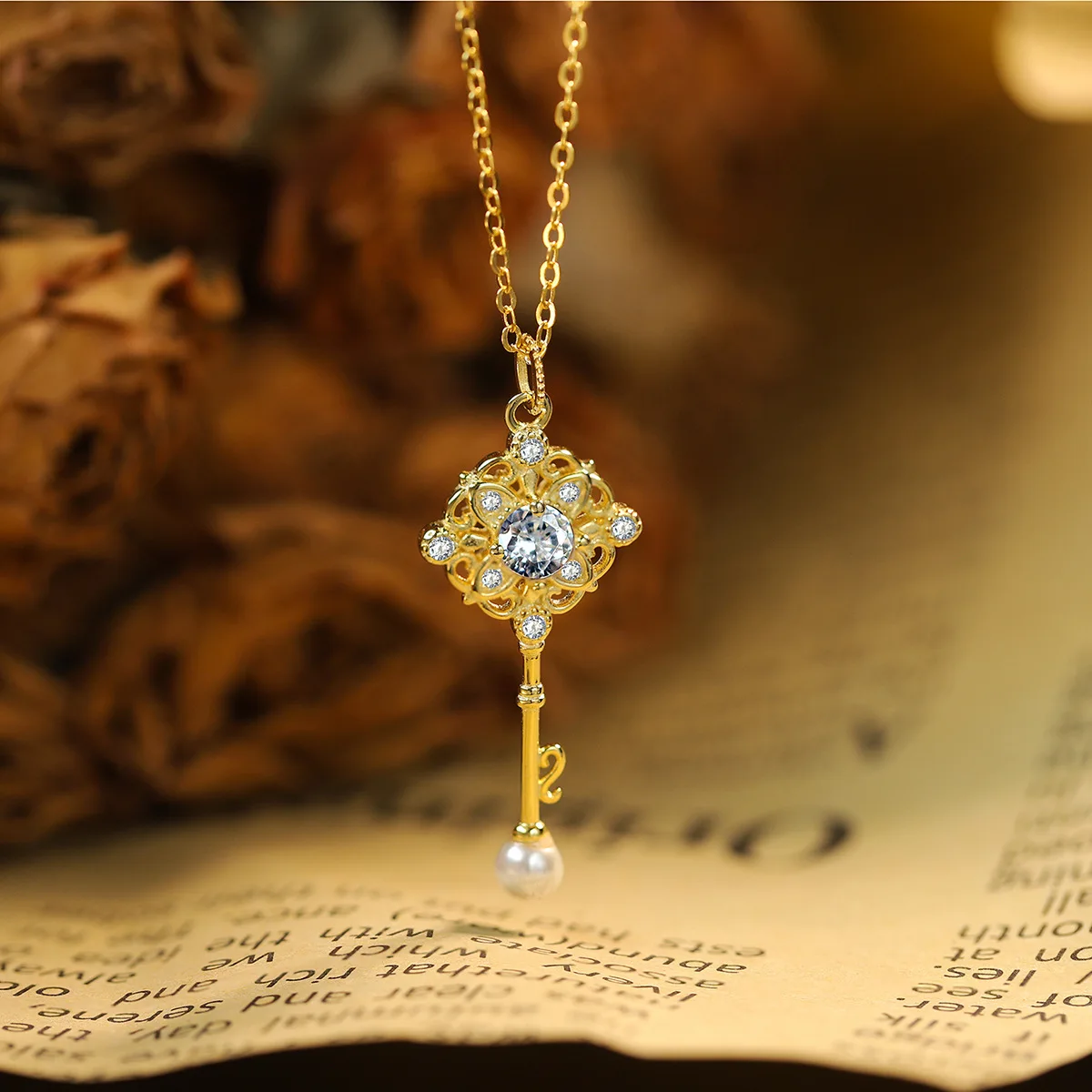 

Ожерелье-подвеска из стерлингового серебра 925 пробы с подсолнухом и цирконием, винтажное элегантное женское колье-цепочка, подходящее для повседневного ношения