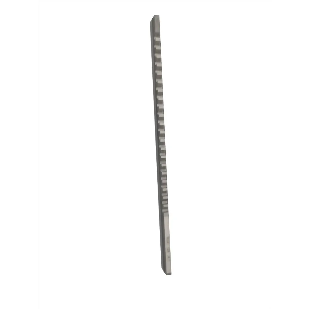 1/4 C Push Type Keyway Broach Inch Sized High Speed Steel HSS Cutting Tool for CNC Broaching Machine Metalworking