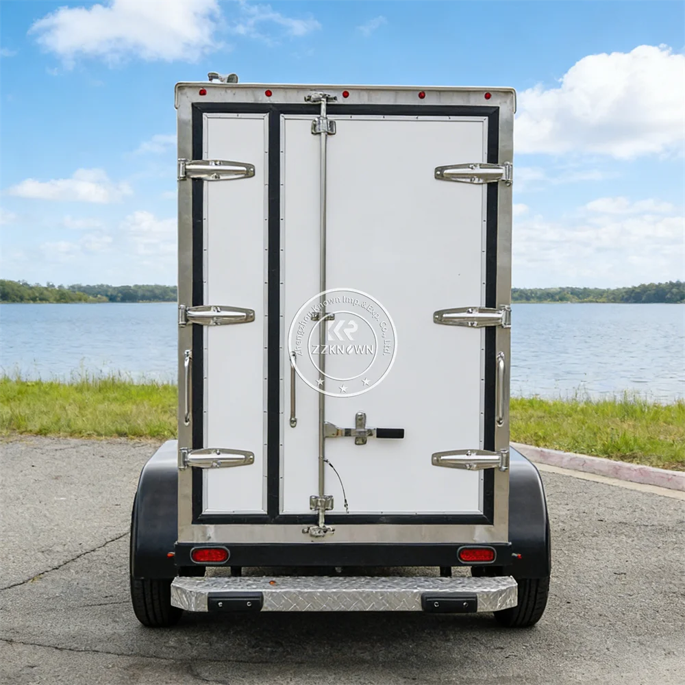 Customizable Portable Cold Storage Truck Efficient Fast Cooling Refrigerated Reefer Trailer for Cold Chain Distribution