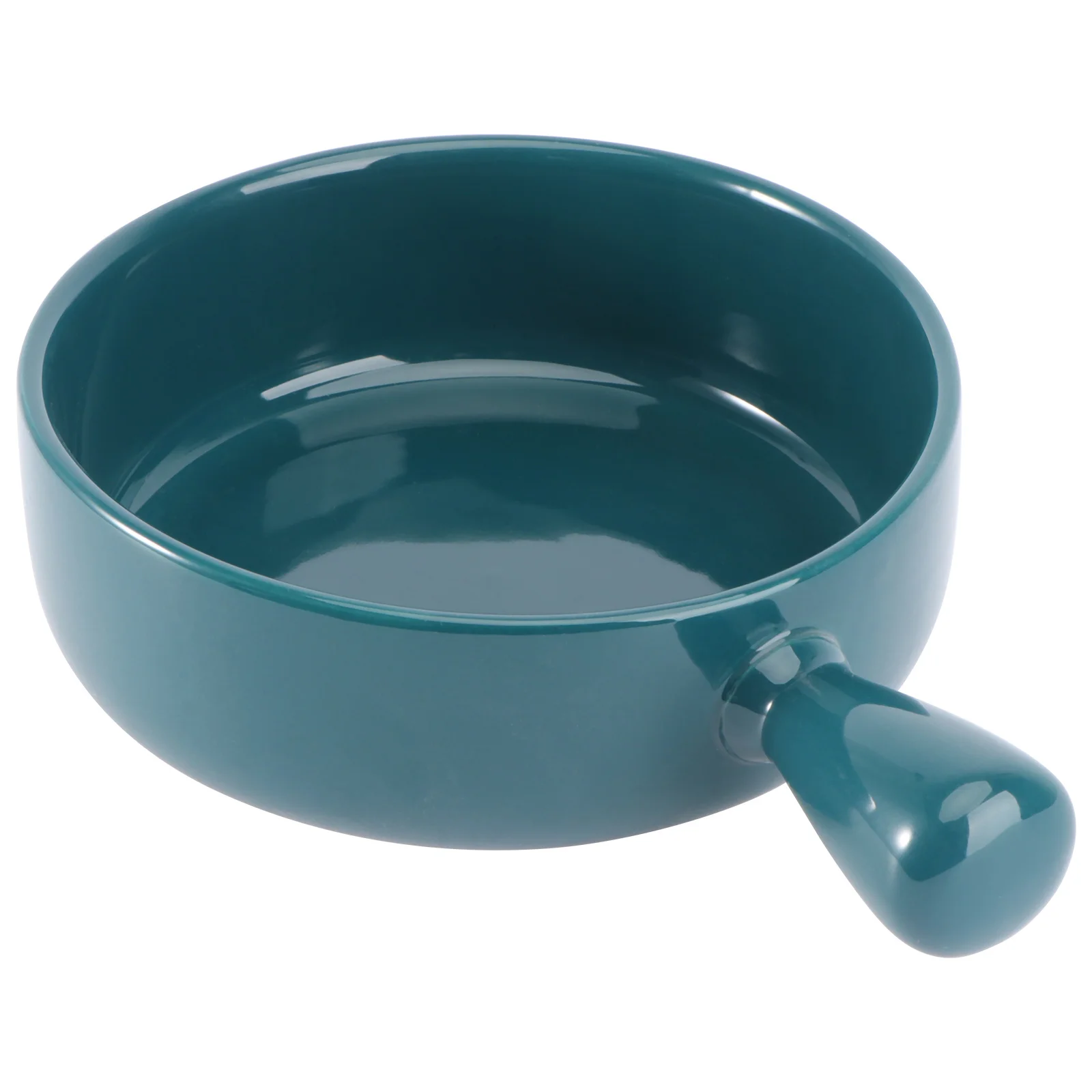 

Ceramic Salad Bowl Dark Blue Exquisite Cooking Pot for Home Kitchen Baking Milk Heating Noodle Soup Sauce Pan Ceramic Salad Bowl