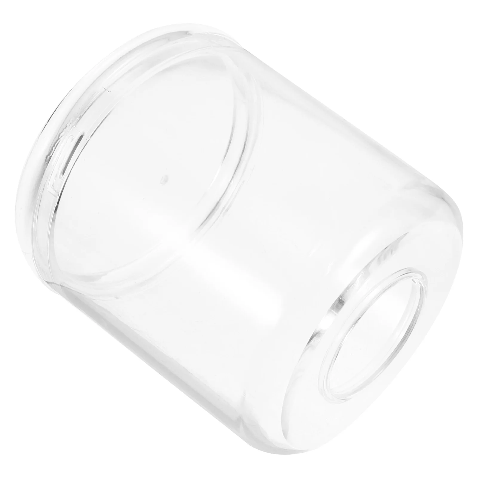 

Round Tissue Box Acrylic Paper Towel Dispenser Bathroom Accessories Desktop Storage Solution Toilet Paper Holder Roll