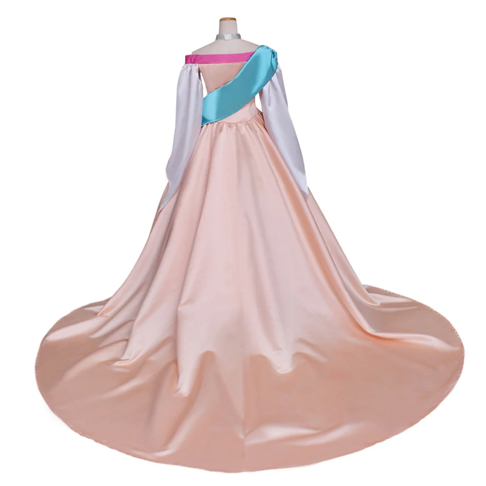 Princesa anastasia cosplay traje feminino fantasia vestido de baile festa de halloween feito sob encomenda