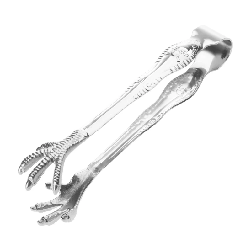 

Chicken Claw Ice-Cube Tongs Stainless Steel Serving Appetizers Tongs