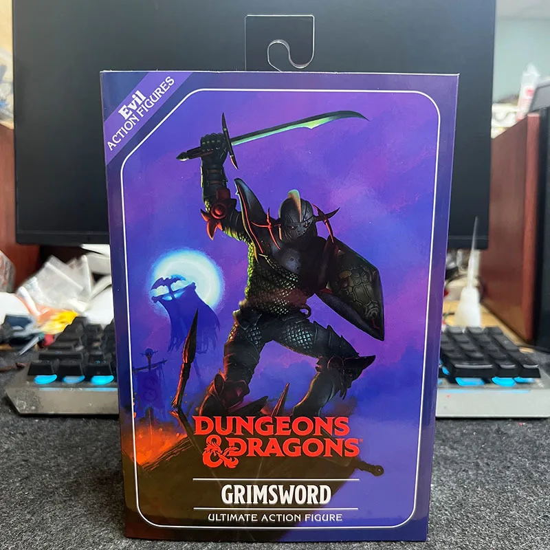 Authentic First Edition Neca Dungeons&Dragons Demon Grimsworth Warduke 7-Inch Action Figure Collection Model