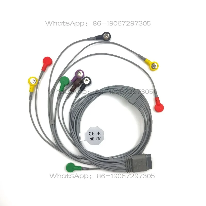 SE-2012 Dynamic Heart Lead EL10NISHO1 12 Lead 10 Button