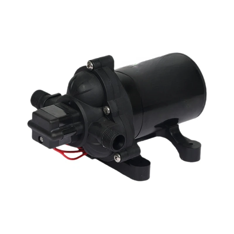 Household booster car wash pump Water self-priming pump 12V marine car battery self-priming pump