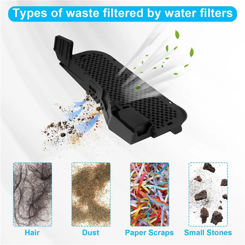 AT21-2X Maintenance Brush Water Filter And Mop Scrubber Accessories For Roborock S8 Maxv Ultra Robot Vacuum Cleaner Parts view 4