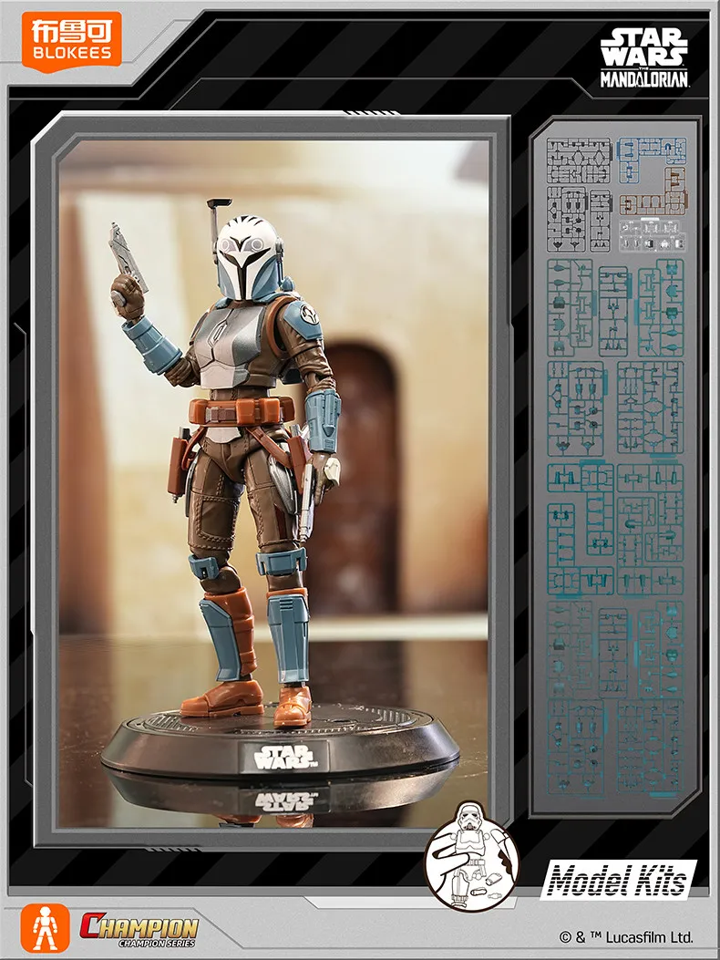Blokees Star Wars Actionfigur, Darth Vader, Dark Trooper, Anime-Actionfigur, Sammlerstück, Spielzeugmodell, ideal als Geschenk. – Detail 10