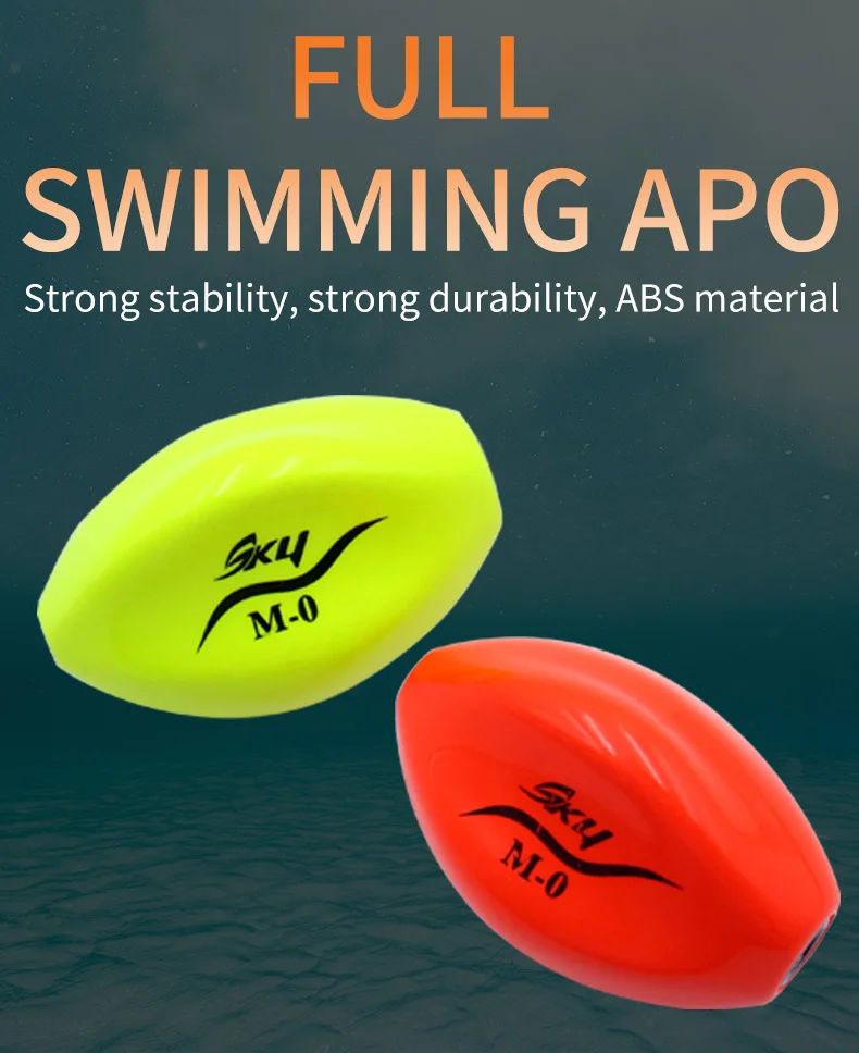 ZYZHE Vollständiger Schwimm-Angelboje Abo Moving Bobber Anti-Kollisions-ABS-Meeresangelboje für Salzwasser und Süßwasser – Detail 1