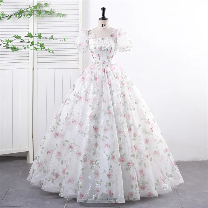 

Ashley Gloria Sweet Vestidos Flower Party Dress Quinceanera Dresses Ball Gown Classic Prom Formal Birthday Robe De Bal 2024 New