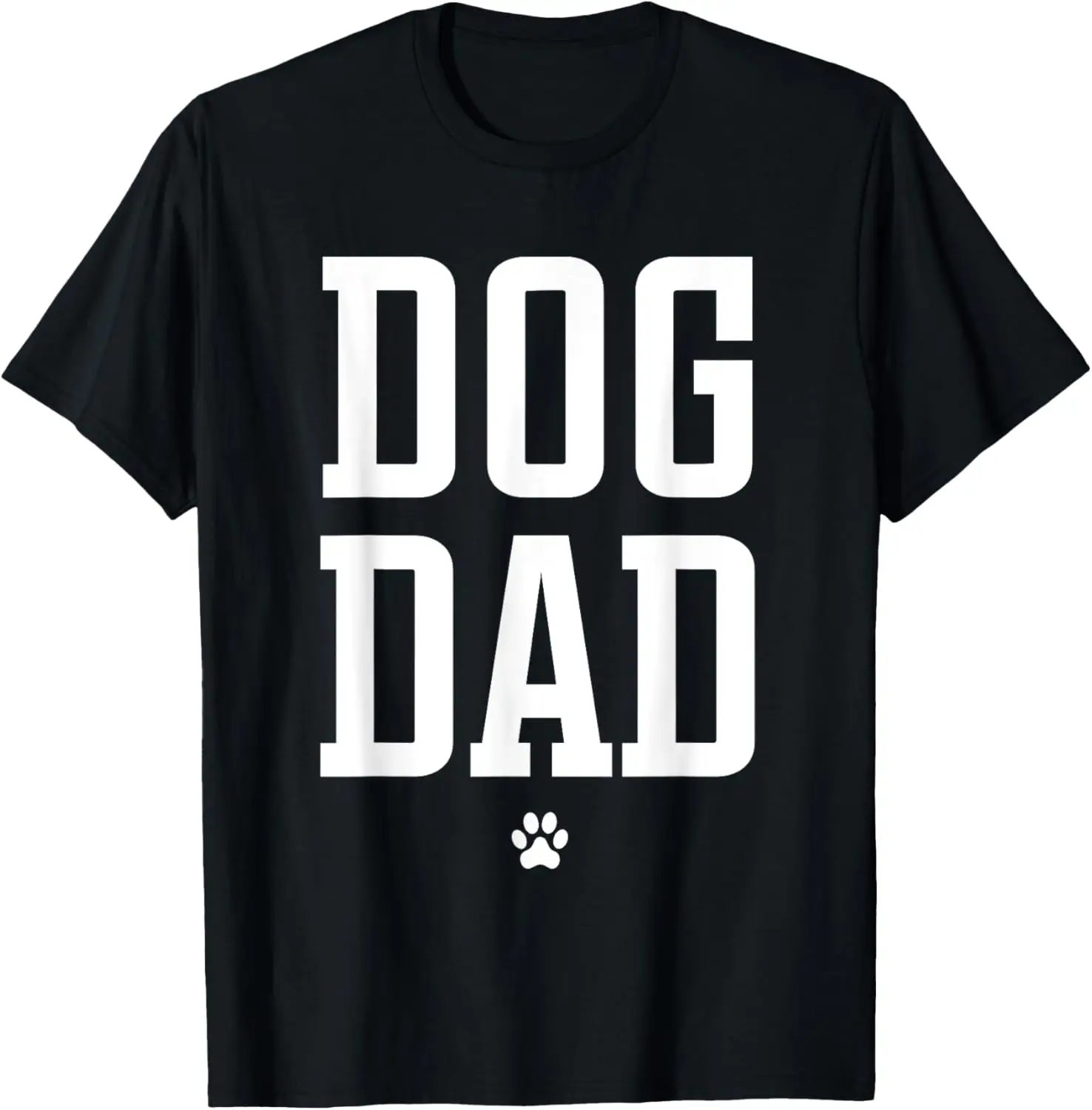 

Футболка Dog Dad классического дизайна Dad Dog Paw