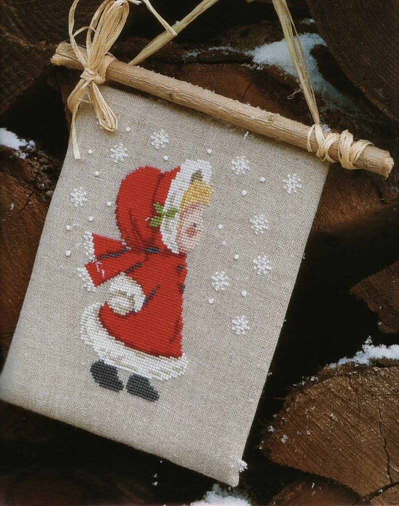 

Cool Breeze DMC Cross Stitch Living Room New Model Magazine Sle Print Cisas Little Girl in Red Dr Nordic Sle Kit