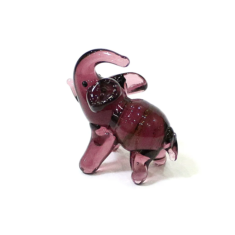 Kawaii winzige Tier ornamente niedliche Miniatur-Elefanten statue Handwerk für DIY Home Desktop Kinderzimmer Feen garten Mikro landschaft Dekoration Zubehör – Detail 11
