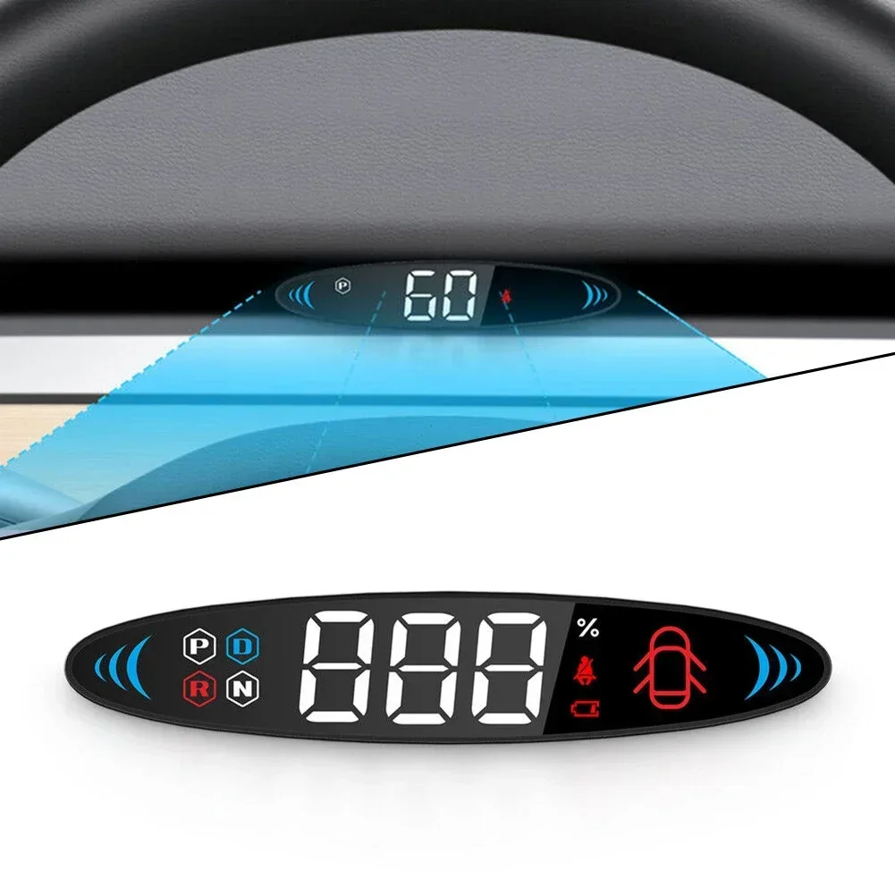 1pcs HUD Wiring For Tesla Model 3/Y 2019-2023 HUD Head Up Display LCD Display Speedometer Direct Replacement Car Electronics Use