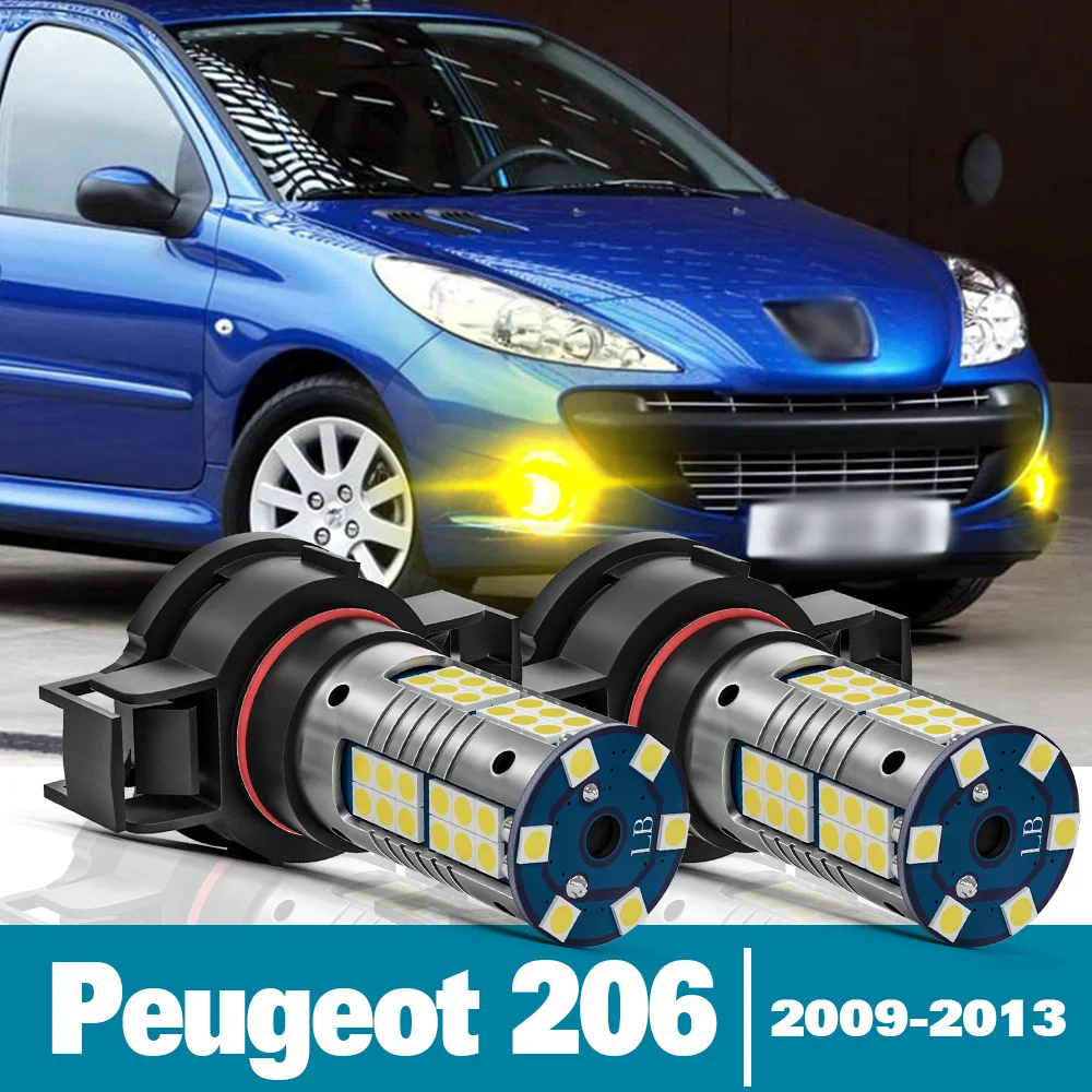 

2pcs LED Fog Light For Peugeot 206+ 206 Accessories 2009 2010 2011 2012 2013