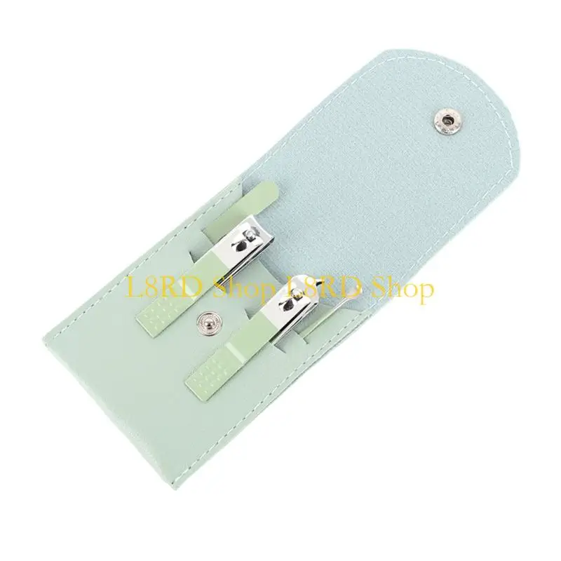 L8RD 4 Pcs Manicure Set Clippers Set Toenail Cutter Ear Pick Tool Set File Pedicure Kits Fingernail Clippers