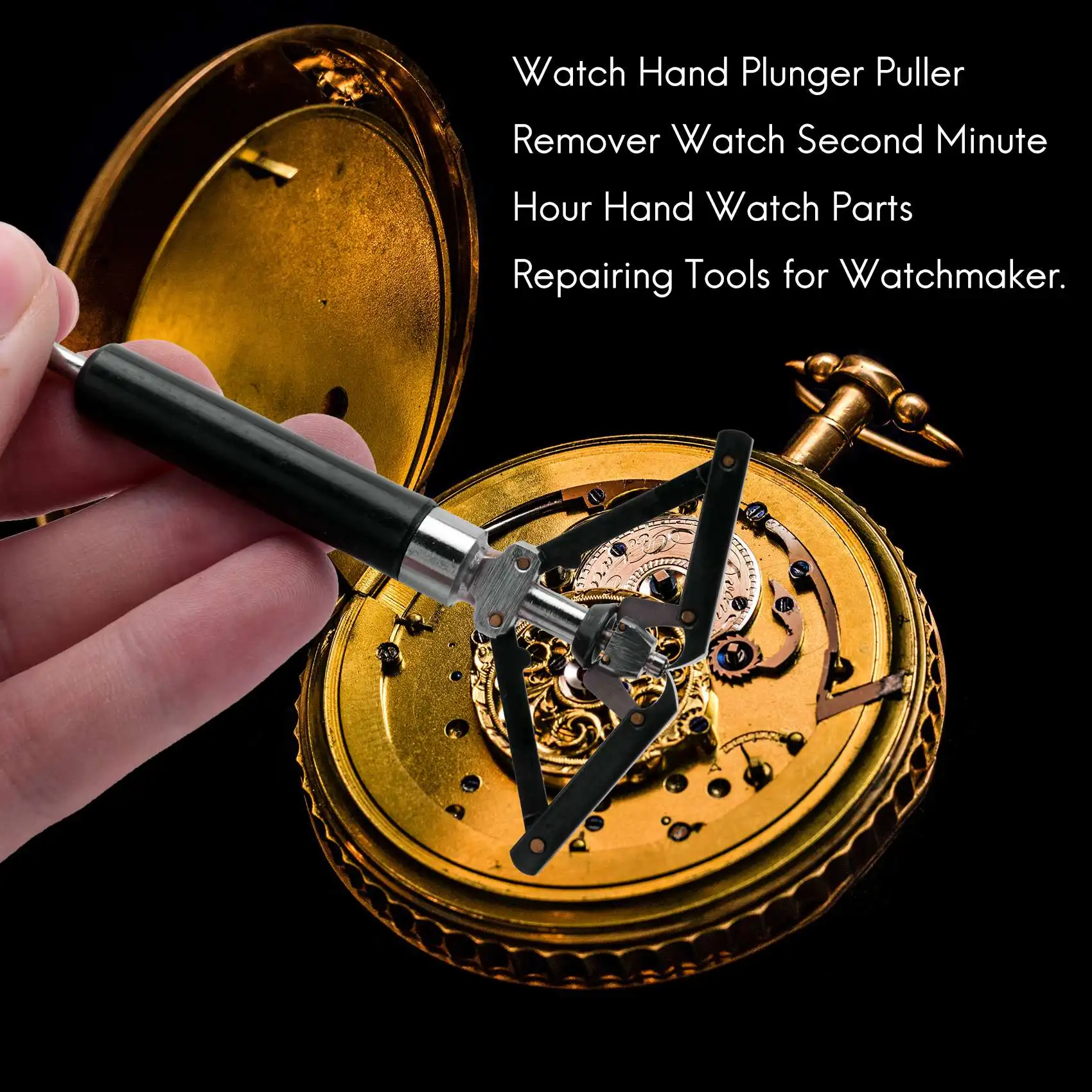 Watch Hand Plunger Puller Remover Watch Second Minute Hour Hand Watch Parts Repairing Tools for Watchmaker