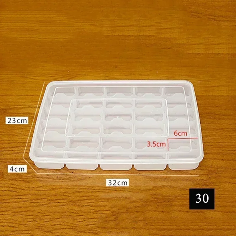 Refrigerator Quick Frozen Water Dumpling Storage Box Food Freezer Box Box Kitchen Accessories Preservation Sealed Box