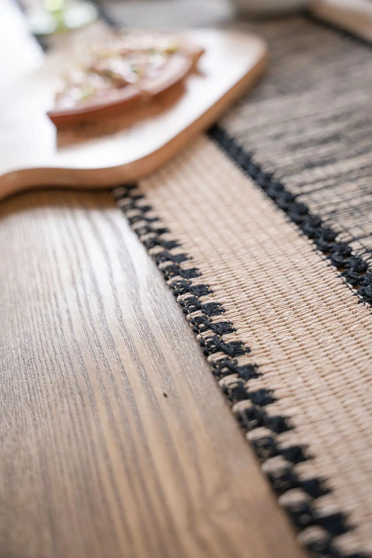 BUYNOW القطن المخلوطة شرابة الجدول عداء القماش الفاخرة طاولة القهوة الزخرفية القماش النسيج مفرش المائدة ديكور المنزل #5