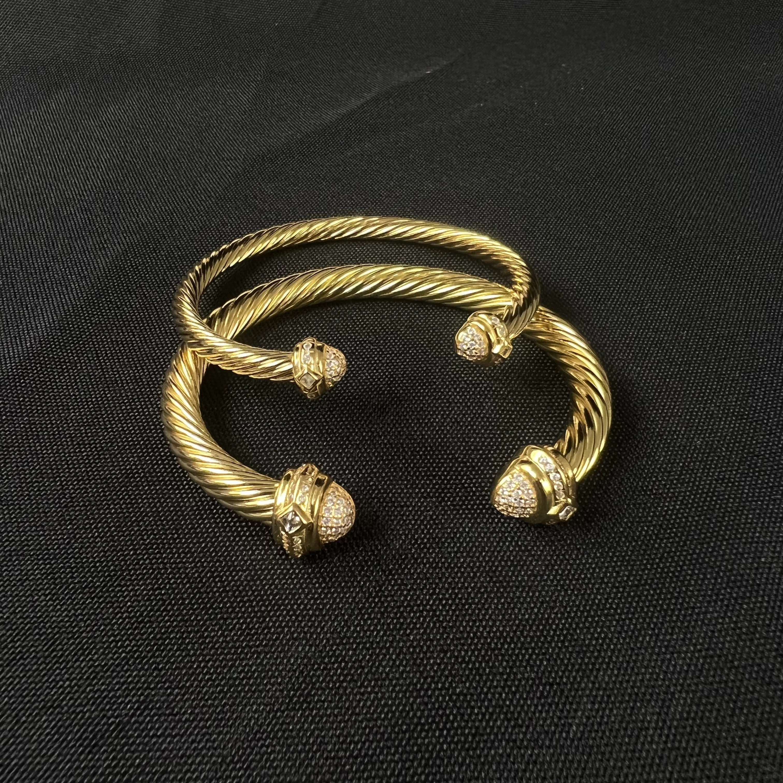 S925 plata esterlina 2025 nuevo 7mm 5mm pulsera de cable de diamante ovalado tendencia de moda neutral personalidad retro regalo de joyería de lujo