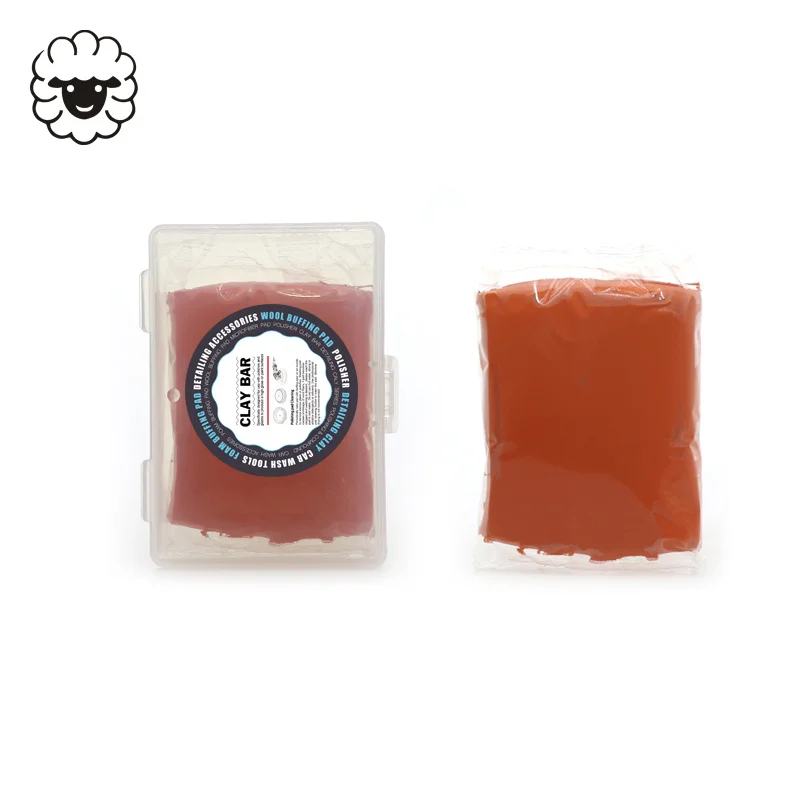 

1000Sheep Car Clay Bar Washing Cleaning Tools Orange Auto Detailing Cleaner Cleaning Tools 150g Care Detailing Beauty Mud