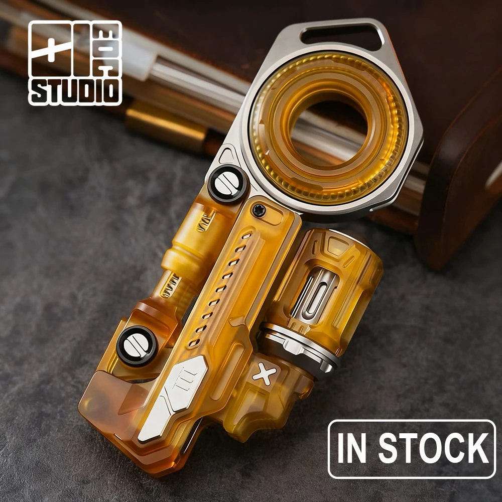 STOCK 01EDC Time Knight 3,0 juguetes antiestrés para adultos juguete para aliviar el estrés deslizador de empuje de titanio aparatos para aliviar la ansiedad diseño Original