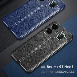 For Cover OPPO Realme GT Neo 5 Case OPPO Realme GT Neo 5 Capas Shockproof Soft TPU Leather Fundas Realme GT Neo 2 3 3T 5 Cover