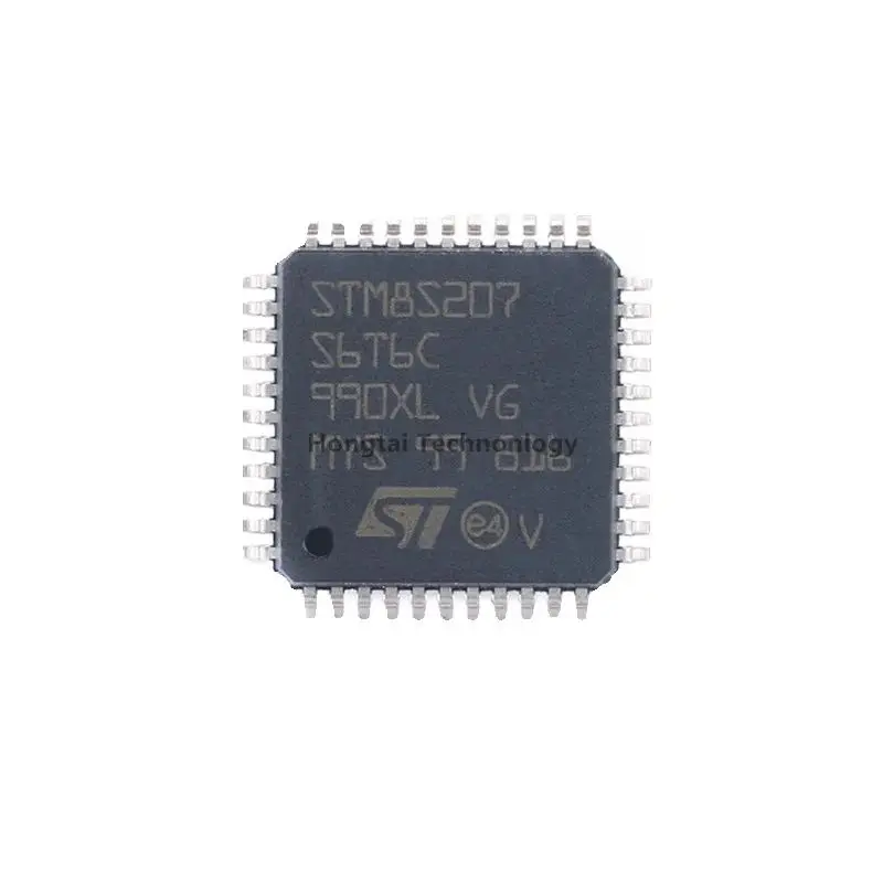 New Original STM8S207S6T6C LQFP-44 24MHz/32KB Flash/8-bit Microcontroller-MCU