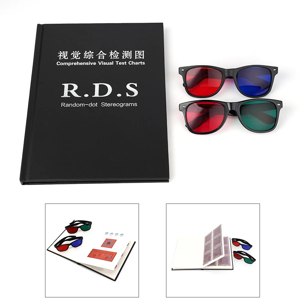 Amsler Test Astigmatism Test Chart Paper Material Portable Vision Test Easy To Carry Test Glasses Vision Testing