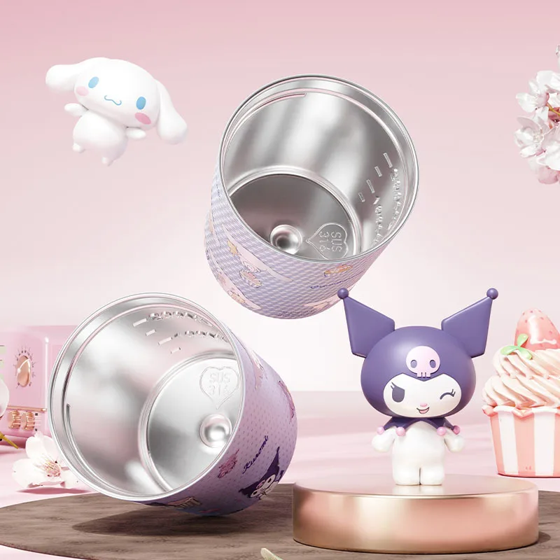 X&W Sanrio Cartoon Thermal Cup 250ml Vacuum Insulated Coffee Mug 316 Stainless Steel Three-way Drinking Portable Outdoor Tumbler