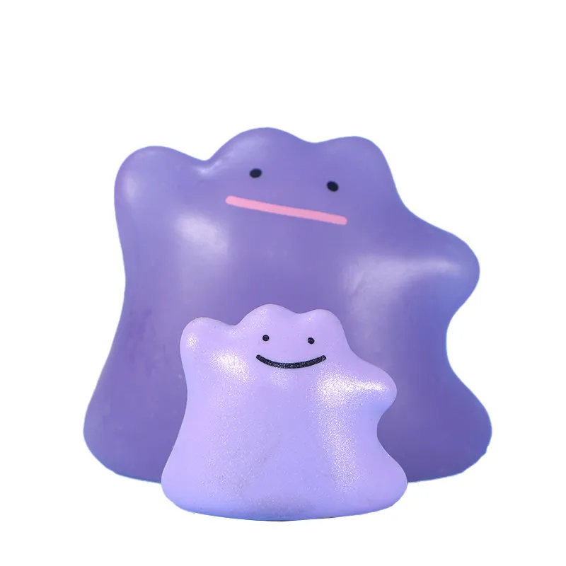 Genuine WCT Ditto Figure Pokemon Pocket Monsters Collectible Model Decoration Toy - view 4