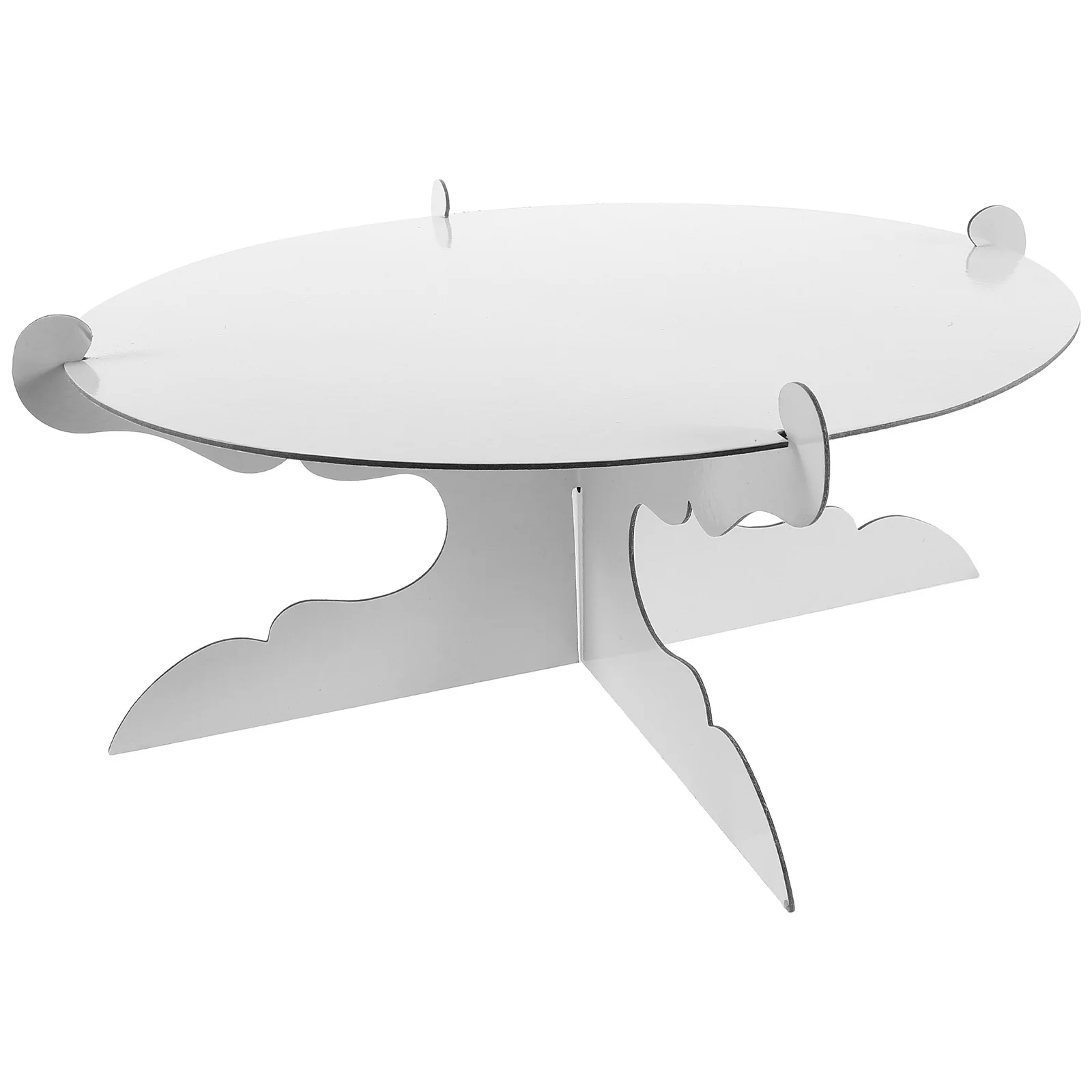 2 قطعة ورق للاستعمال مرة واحدة كعكة حامل كب كيك حامل الحلوى رف شاشة حفل زفاف المتاح كب كيك حامل كعكة حامل