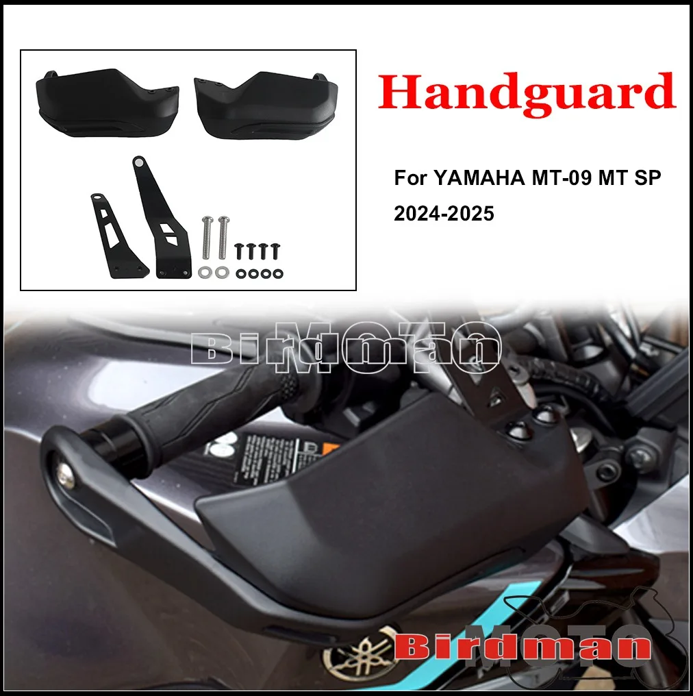 

Motorcycle Hand Guard Lever Protector ABS Plastic Handle Shield Cover Handguard For YAMAHA MT-09 / MT-09 MT09 MT 09 SP 2024-2025