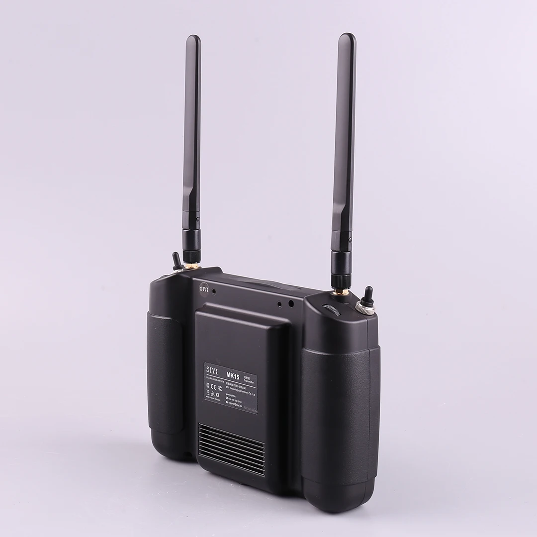 SIYI MK15 Industry EditionRadio System Transmitter Remote Control 5.5-Inch HB Screen 1080p FPV 15KM Android OS 2G RAM 16G ROM