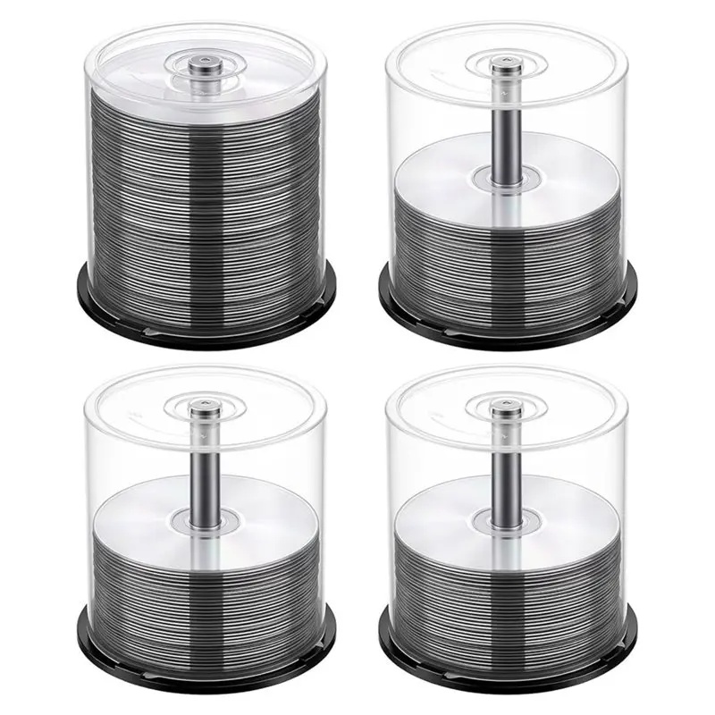 [NEW!A25P】 Empty Disc Box Cd Disc Storage Container Cd Clear Plastic Cover