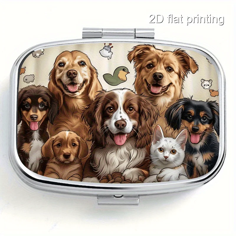 2-Compartment Weekly Pill Organizer - Morning, Noon, Evening, Night Pill Box for Easy Supplement Management pill case
