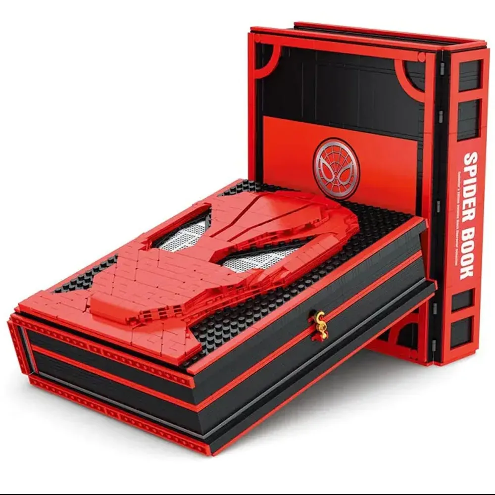 2025 عيد الميلاد الترويج مارفل ستار لورد سبايدرمان بنة كتاب 55 أنماط من نموذج لجسم ألعاب مكعبات البناء الهدايا