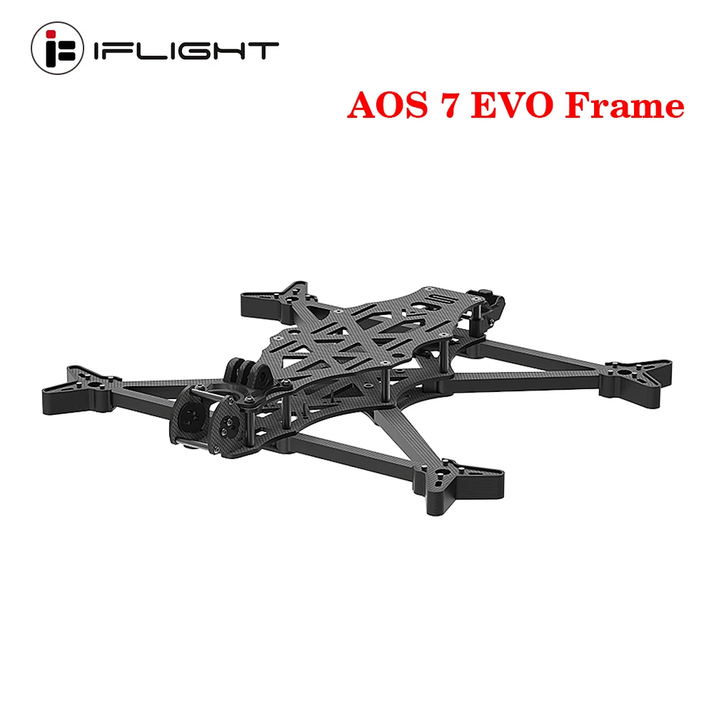 

IFlight AOS 7 EVO V1.2 7inch Frame Kit W/ 8mm Arm Compatible DJI O3 Air Unit and All Other 19-20mm FPV Cameras for RC FPV Drone