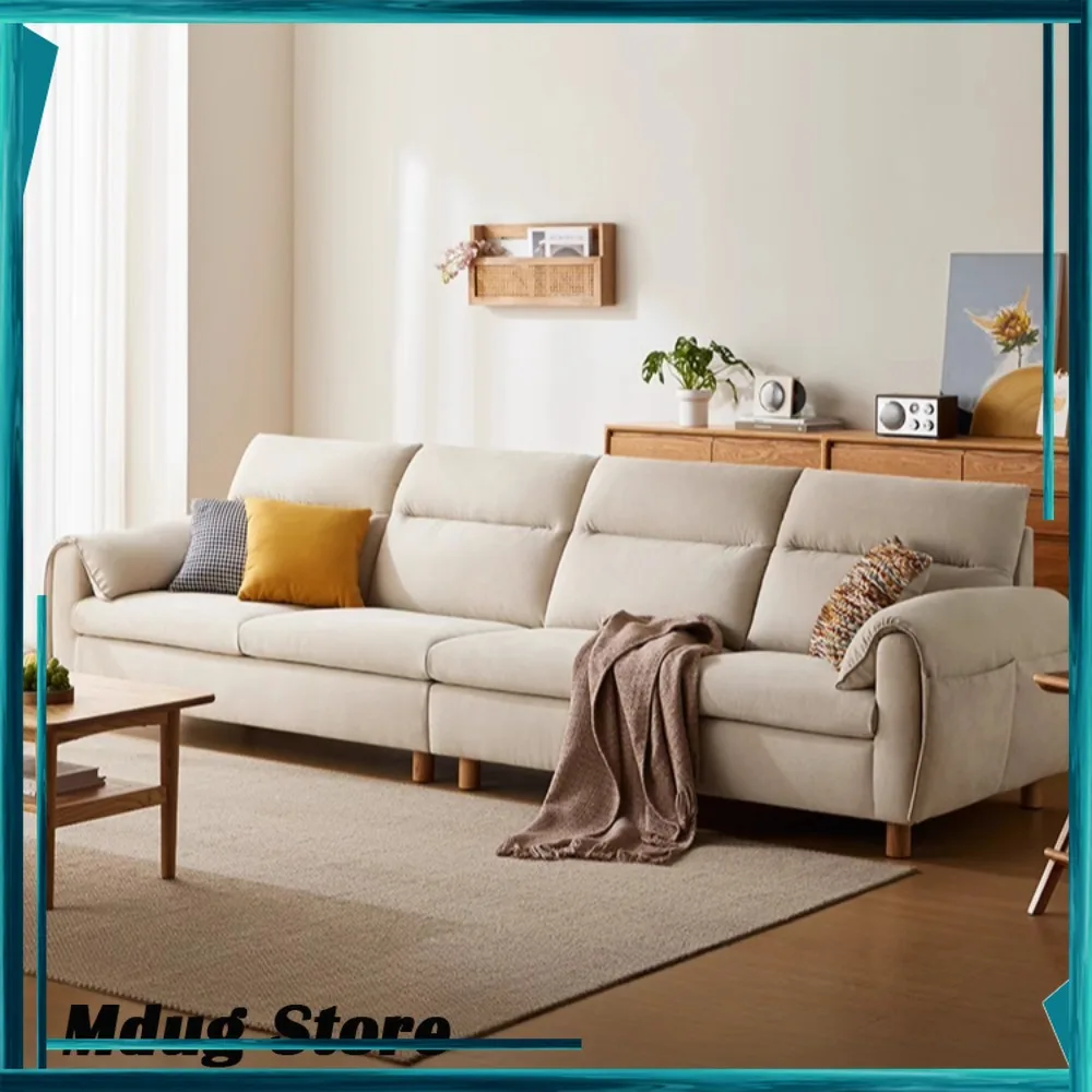 

Lounge Family Living Room Sofas Modern Filler Minimalist Office Sofas White Puff Double Divani Da Soggiorno Home Furniture
