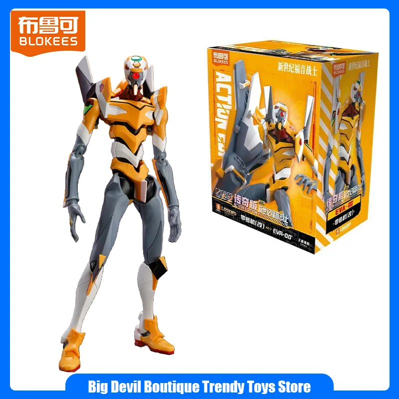 

Оригинальная сборная фигурка Blokees Eva Legend Edition Eva Unit00 Kai Dx Deluxe Edition, аниме-мерч, коллекционные игрушки, подарок