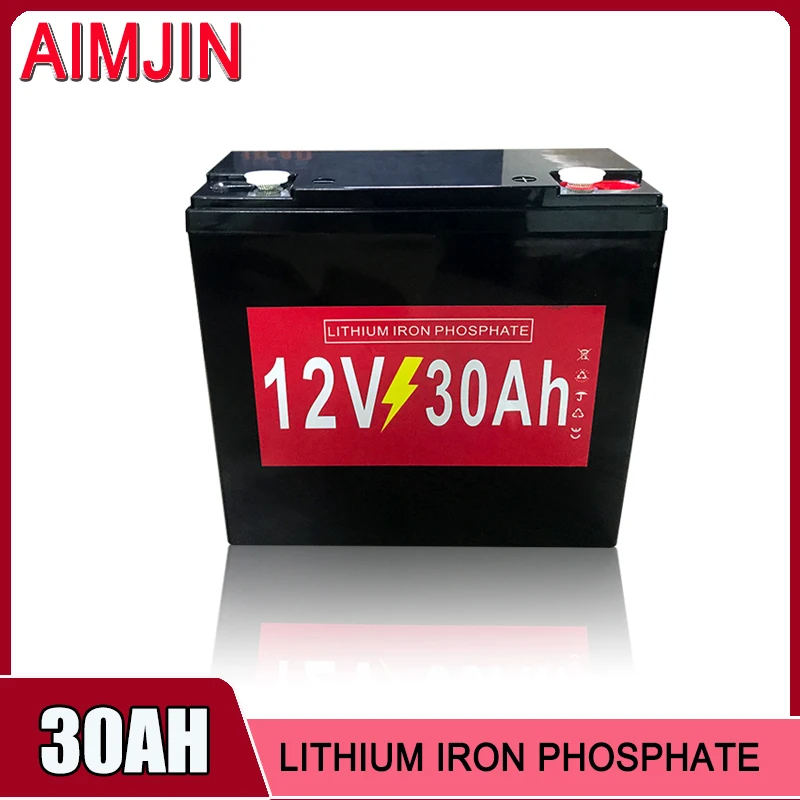12V 30Ah LiFePO Battery Pack Built-In BMS,for Sprayer, LED Lamp Battery Andother Equipment Power Tools