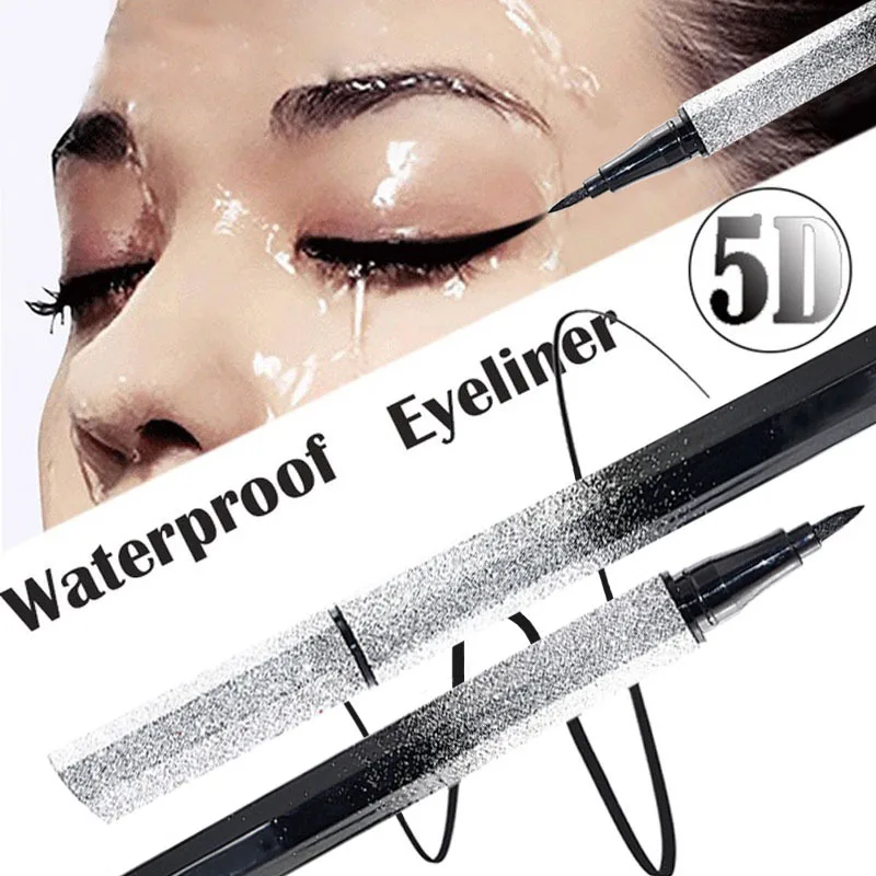 Ultra-thin Waterproof Liquid Eyeliner Korean Makeup for Women Quick Dry Smooth Eye Liner Long Last Lower Eyelash Pen Cosmetics