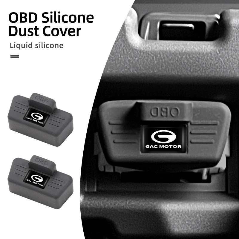 Car OBD Port All-in-One Dust Cover Silicone Clogging Cap Auto Accessories For GAC trumpchi GS3 GS4 GS5 GS8 Ga3 Ga4 Ga5 Ga6 Ga8