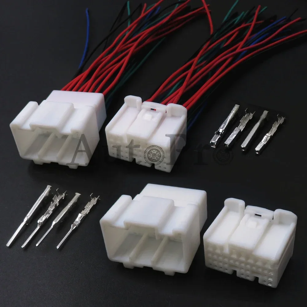 1 Set 35 Hole 1674558-1 Car AC Assembly Wire Harness Socket Auto Parts 1123338-1 Automobile Cable Composite Connectors