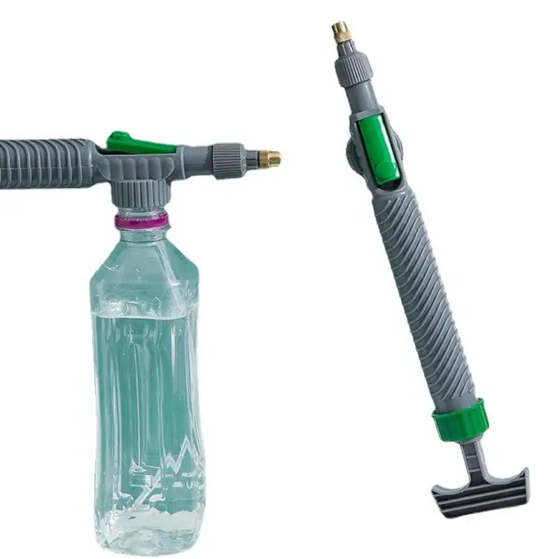 1Pc Household High Pressure Air Pump Manual Sprayer Garden Adjustable Trolley Gun Nozzle Watering Spray Sprayer Head