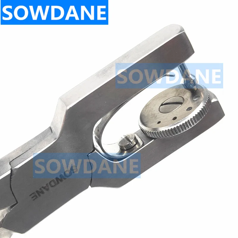 Stainless Steel High Quality Dental Rubber Dam Hole Punch Forcep Dentist Rubber Dam Instrument Tool Clamp