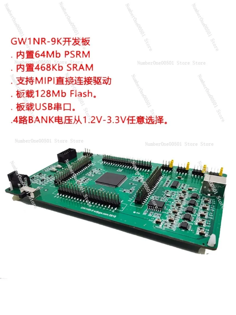 Imagem -03 - Togaoyun-gowin Placa de Desenvolvimento Doméstico Gw1nr-9 Core Board Fpga Placa de Teste Cpld