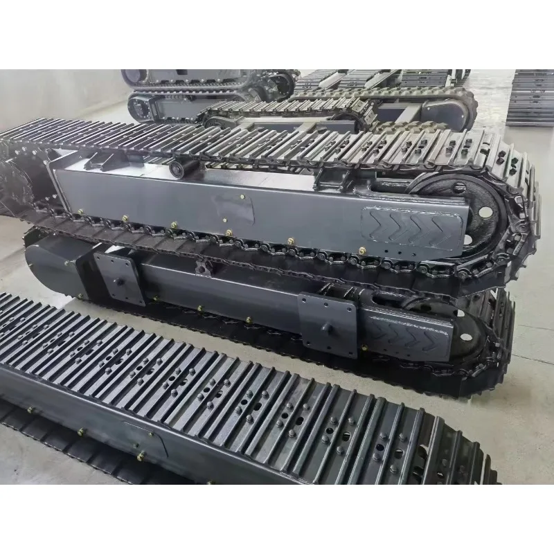 High Quality Steel Chassis for Spare Parts of Heavy Construction Machinery, with a Load Capacity of 45 Tons