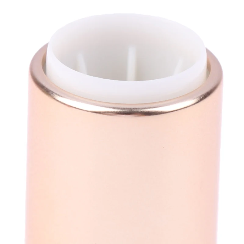 1개 립스틱 빈 튜브 무광 라운드 화장품 포장 재료 리필 가능한 병 립글로스 용기